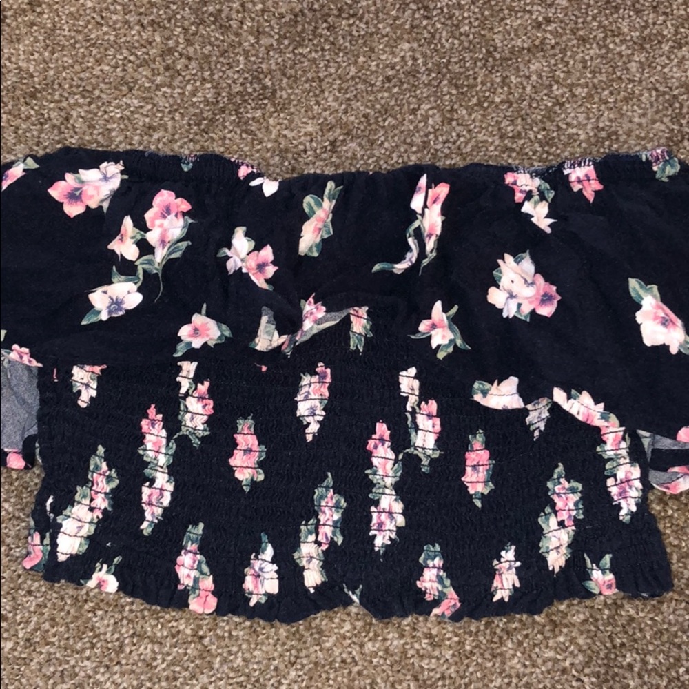 Floral Hollister Tube top